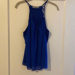 Royal blue tank top